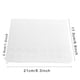 thumbnail image 1 of Fugacal 56 ranuras Rectángulo transparente Caja de almacenamiento de cuentas de plástico Caja Contenedor Organizador de joyas Fugacal No se aplica, 1 of 6