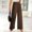 Coffee, variant on Women's Dress Pants 2026 Spring Trendy Solid Business Casual Flowy Work Straight Leg Trousers Stretchy Comfy Relaxed Fit Palazzo Pants