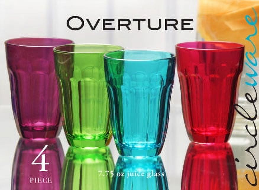 Overture 7.75 Ounce Juice Glass Set, 4 Piece - image 2 of 5