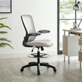 thumbnail image 2 of Serena Mesh Chair-Base Color:Black,Color:Light Gray, 2 of 10