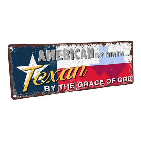 American by Birth, Texan by the Grace of God - Flag 4