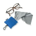 thumbnail image 6 of Carson Stuff-It Pro 8″x8″ Microfiber Lens Cloth Cleaning System For Eyeglasses, Smartphones, Tablets, Optics, Lenses, Cameras and More - Blue, 6 of 9