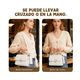 thumbnail image 3 of Bolso De Mano Con Un Solo Hombro Moda Y Elegante Para Mujer Xtellar blanco, 3 of 3