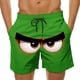 thumbnail image 1 of Pantalones Cortos de Cintura Elástica Divertidos Impresos Pantalones Cortos de Playa Secos Rápidos con Bolsillos, 1 of 5