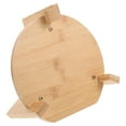 thumbnail image 3 of HOMEMAXS Beverage Dispenser Stand Bamboo Drink Dispenser Holder Rack Water Dispenser Base, 3 of 8