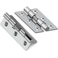 thumbnail image 2 of 2 bisagras de puerta de resorte de 4 pulgadas, bisagra de ventana resistente de acero inoxidable 304 para puertas internas externas, bisagras de resorte de cierre, 2 of 5