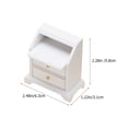 thumbnail image 2 of IFANLANDOR 2Pcs Miniature Cabinet with Decorative Function for Home Decoration, 2 of 8