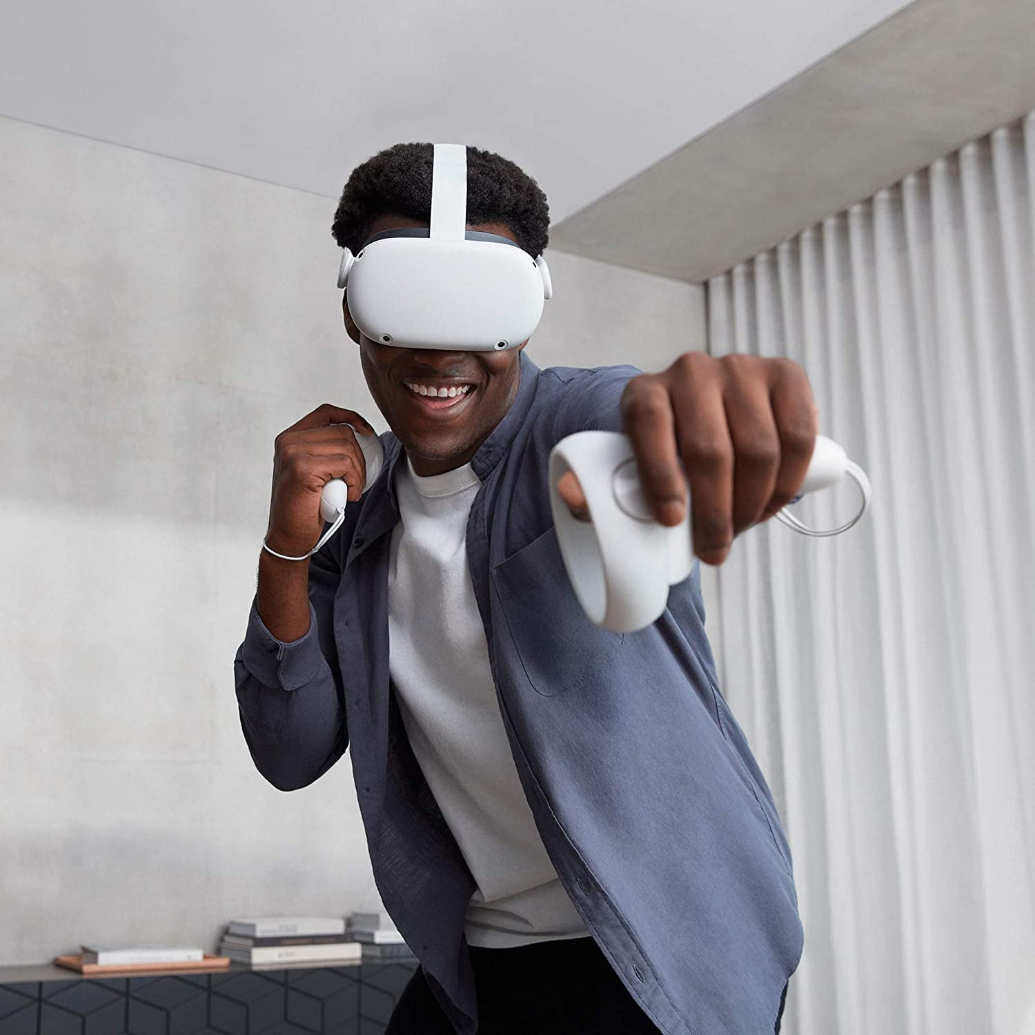 TEC Oculus Quest 2 128GB Advanced All-In-One Virtual Reality 