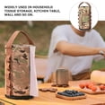 thumbnail image 2 of Soporte de papel higiénico de camuflaje, servilletero de viaje, soporte de pañuelos reutilizable, tubo de pañuelos, 2 of 3
