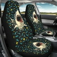 thumbnail image 3 of ZIATUBLE Sharks Fish Print Front Auto Seat Cover 2 Piece Soft Interior Vehicle Seat Protectors Easy to Install High Back Bucket Seat Covers Car Interior Accessories Universal Fit Cars Sedan SUV, 3 of 7