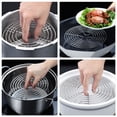 thumbnail image 3 of Shisuyan Practical Steamer Rack Round Steaming Rack Novelty Kitchen Steaming Stand, 3 of 8