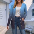 thumbnail image 2 of Towmus Women's Lightweight Cardigan Sweaters Summer Fall Oversized Long Sleeve Tops Open Front Cardigans Coat with Pockets, 2 of 6