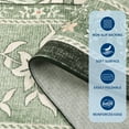 thumbnail image 4 of Garvee 5'x7' Vintage Floral Print Area Rug Botanical Rugs Living Room Rugs, Washable Rug Bedroom Carpet with Non-Slip Backing Bohemian Floor Mats for Dining Room Home Decor, Green, 4 of 6