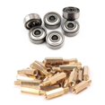 thumbnail image 2 of 20pcs 695zz 5mmx13mmx4mm Miniature Deep Groove Ball Bearing, 2 of 5