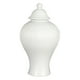 thumbnail image 2 of Tarro de cerámica de porcelana para jengibre, tarro de almacenamiento, florero para decoración de fiestas de oficina Blanco, 2 of 9