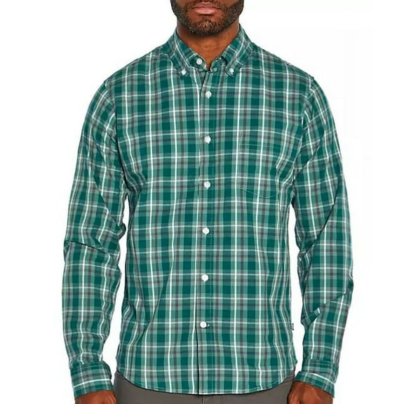 GAP Men's Lightweight Long Sleeve Button Down Woven Shirt