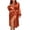 Brown, variant on Silk Robes for Women Long Sleeve Satin Bathrobe Soft Lightweight Full Length Sleepwear with Pockets Bridesmaid Wedding Party Robes
