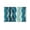 blue-green, variant on Green Ombre Sun Shade Sail 6.5'x10' Rectangle Outdoor Shade Canopy, Abstract Art Moire Ocean Waves Porch Shades Outdoor Sun Blocking Screen, Sunshade Cloth Covers for Patio/Deck/Garden