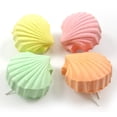 thumbnail image 3 of UDIYO Shell Shape Squirrel Hamster Calcium Teeth Mouth Grinding Stone Parrot Cage Toy, 3 of 6