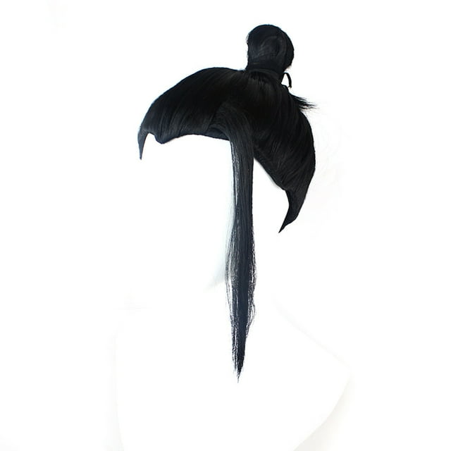 Peluca para cosplay Jujutsus Kaisen Geto Suguru, 30 cm, fibra de alta temperatura