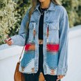 thumbnail image 1 of Abrigo Chaqueta informal con bolsillos y botonadura única para mujer, traje diario de corte holgado con hombros caídos Kuymtek Naranja T S para Mujer, 1 of 8