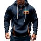 thumbnail image 1 of Sudadera con capucha para hombre, sudadera con capucha de manga larga estampada, sudadera con capucha de bolsillo, ropa de trabajo, sudadera con capucha para hombre, blusa de poliéster, 1 of 4
