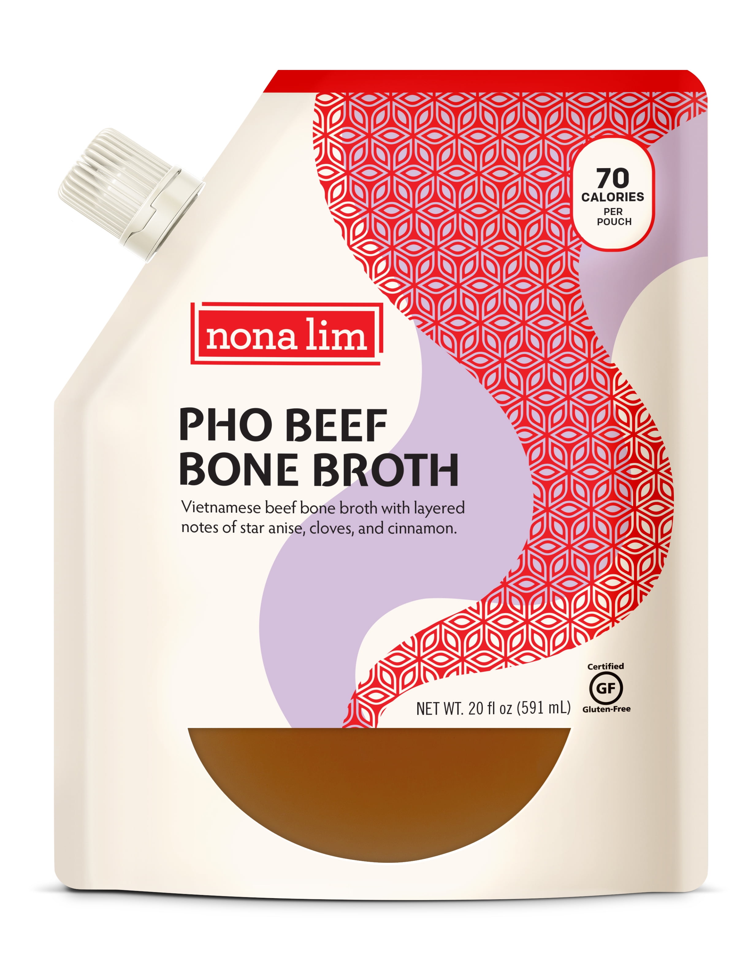 Nona Lim Pho Beef Bone Broth Pouch