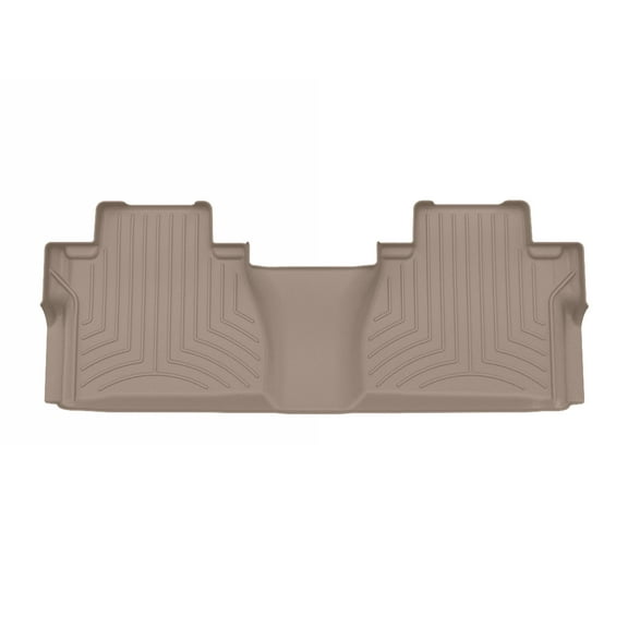 WeatherTech FloorLiner HP Custom Fit Floor Mats compatible with 2014-2021 Toyota Tundra - 2nd Row, Tan