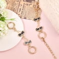 thumbnail image 6 of 2Pcs Cherry Link Purse Strap Extender Alloy Bag Chain Handbag Strap Pendant Charms Clutch Strap Extension with Buckle for Handbags Purse Shoulder Bag Making Supplies Material Alloy, 6 of 7