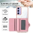 thumbnail image 3 of TECH CIRCLE Stylish Case for Samsung Galaxy A13 5G (6.5") - Premium TPU/PU Leather Phone Case [Built-in Wallet Feature] Lightweight Cute Marble Durable Cover, White, 3 of 7