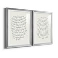 thumbnail image 2 of Wexford Home Letter to a Lover I Premium Framed Print, 26.5" x 36.5" - Ready to Hang, Silver (Set of 2), 2 of 9