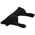 thumbnail image 1 of Support Bra Front Clasp Bra Women Seniors Black Nylon Comfortable Wear 1Set, 1 of 5
