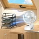 thumbnail image 4 of RKSTN portable fan Clip Fan- 5 Speeds Small USB Fan With Strong Airflow- Clip And Desk Fan With Digital Display - Quiet For Office Bedroom School Stroller 2400MAH, 4 of 9