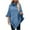 DT--Blue, variant on DailyTrove Women's Turtleneck Knit Poncho, Long Sleeve, Casual Lounge & Outdoor Wear, Soft Wool Blend, Plus Size Friendly