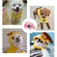 thumbnail image 5 of BT Bear Pet Clothes, Dogs Hooded Sweatshirt Fruit Warm Coat Sweater Cold Weather Costume for Puppy Small Medium Large Dog Yellow Bandana L, 5 of 5