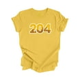 thumbnail image 1 of 204 Winnipeg Manitoba Canada Code Régional Skyline de la Ville Cadeau - T-Shirt Unisexe - Inspired X, 1 of 1
