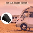 thumbnail image 3 of Luxshiny Nonslip Tire Stopper Wheel Chock Rubber 1Pcs for Car Parking, 3 of 5