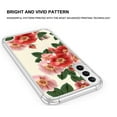 thumbnail image 4 of Big Red Flower Case for Samsung Galaxy S21,Aesthetic Colourful Floral Plant Case for Men Women,Unique Soft TPU Bumper Case Cover, 4 of 5