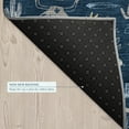 thumbnail image 5 of Addison Rugs Chantille Indoor/Outdoor Transitional Novelty Navy Machine Washable Runner Rug, 2'3" x 7'6", 5 of 8