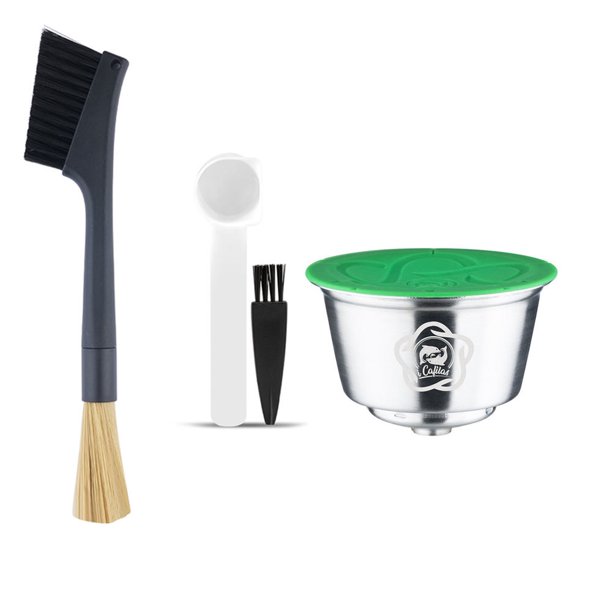 Compatible con Dojo Coffee Machine Reutilizable Grasa Acero inoxidable Dojo Kesi Coffee Capsule Shell Coffee