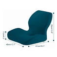 thumbnail image 5 of Juego De Almohadas De Soporte Lumbar Belug De Cojín De asiento, 5 of 5