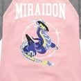thumbnail image 3 of Pokémon  - Miraidon Collegiate - Youth Girls Raglan Graphic T-Shirt, 3 of 5