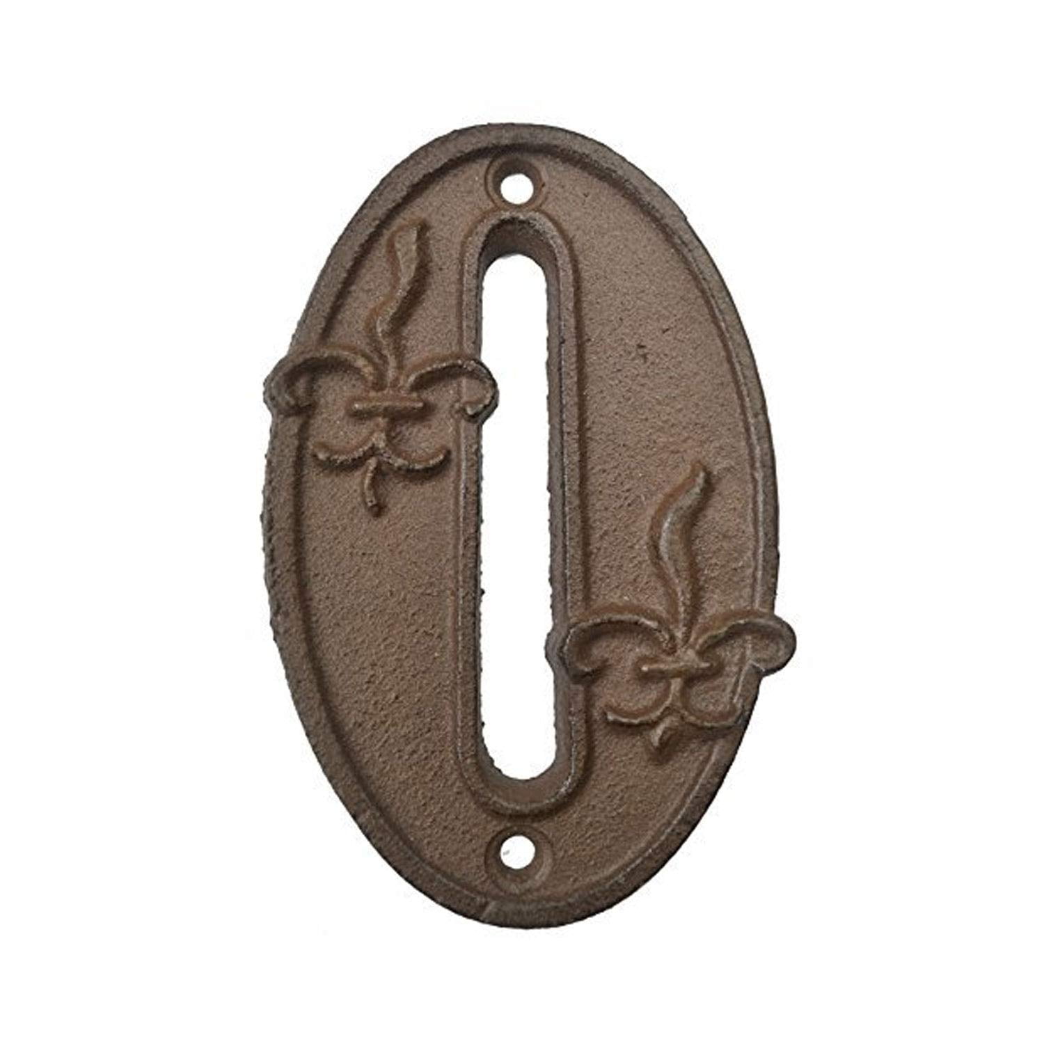 Cast Iron House Number