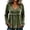 Army Green, variant on Women's Velour Fringe V Neck Top, Long Sleeve Relaxed Boho Pullover Shirt for Casual Fall Winter Everyday Wear