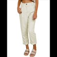 thumbnail image 1 of Pantalones Casuales de Cintura Alta y Pierna Recta para Mujer, Holgados y Cómodos, con Bolsillos S, 1 of 7