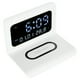 thumbnail image 4 of Reloj Teléfono Cargador Inalámbrico Reloj Despertador Digital Reloj Despertador Calendario Electrónico Multifunción, 4 of 12