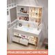 thumbnail image 4 of New Light Luxury Slate Bathroom Cabinet Intelligent Induction Double Washbasin Full Sets Solid Wood Furniture Custom Wash Table My Lux Decor Round, 4 of 6