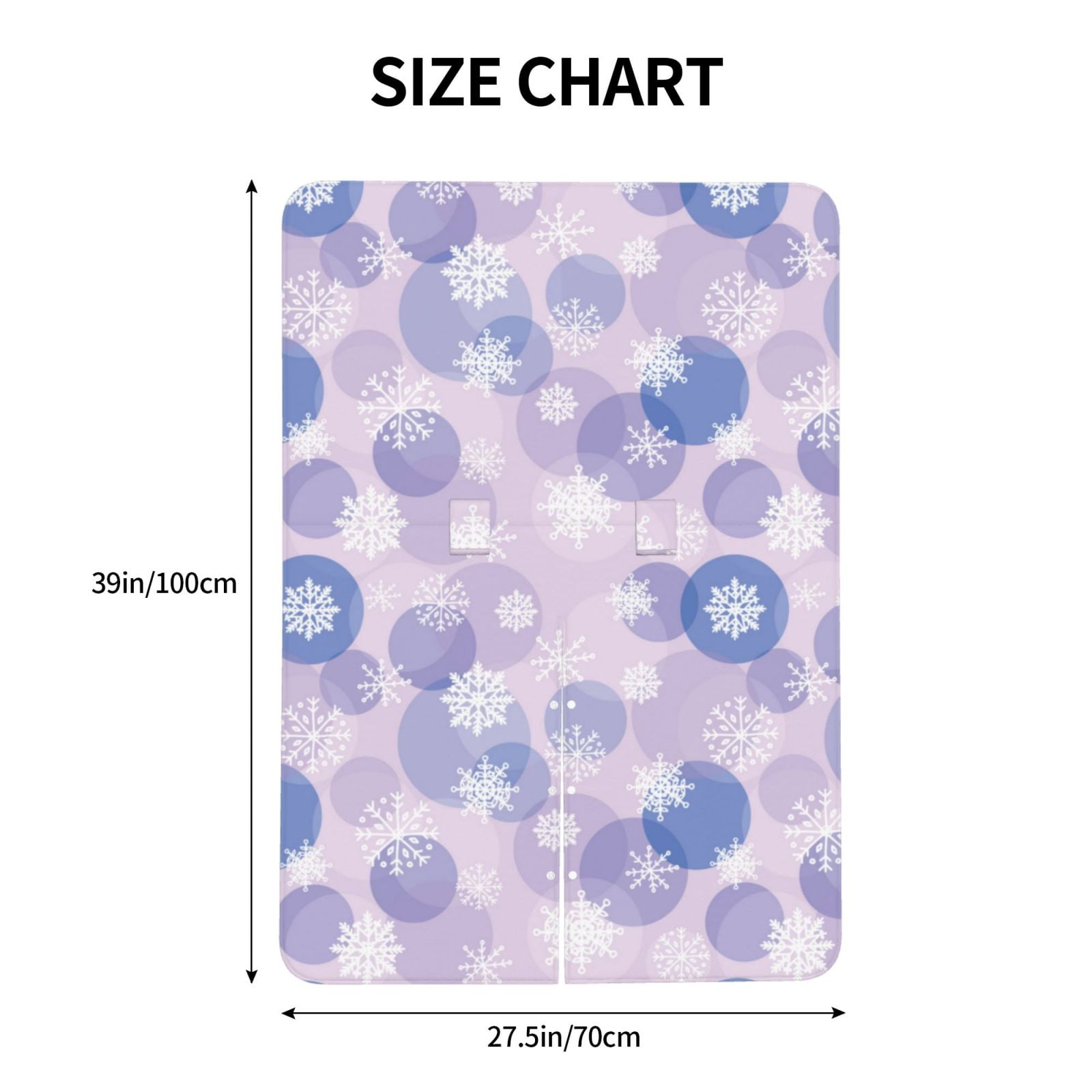 Car Seat Cover Baby - Winter With Snowflakes Breathable Infant Car Seat Cover for Baby Carseat, Lightweight Comfort Baby Essentials Must Haves Newborn Stuff for Girl Boy