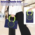 thumbnail image 7 of XYX Case for Lenovo Tab M10 Plus 3rd Gen 10.6 Inch 2022 (Model:TB-125F/TB-128F), 360 Degree Rotating Hand Grip Shockproof Cover with Shoulder Strap, NavyBlue Lime, 7 of 7