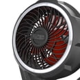 thumbnail image 4 of Hyper Tough Hyper Stack Dual-Power Jobsite Fan with Ring Light, Cordless or AC Powered, Adjustable Head, Black, 4 of 11